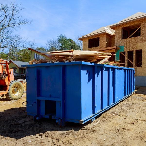 in a lot of cases, a permit may be required to have a construction dumpster on your property, depending upon local regulations