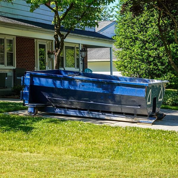 get in touch with the residential dumpster company in advance to schedule delivery and pick-up times that work best for you